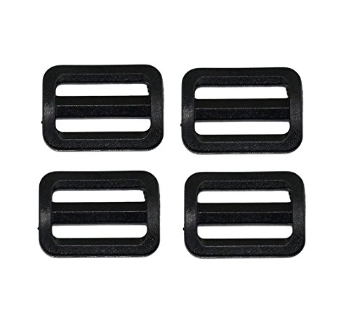 Haobase 25Pcs 1 Inch Plastic Triglides Slides