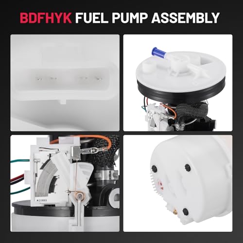 Image of BDFHYK Electric Fuel Pump Module Assembly 3M519H307 Compatible with FORD MAZDA CMax Focus II Replace 3M519H307AV, LF661335XG, 1312617, 3M519H307AB, 3M519H307AA
