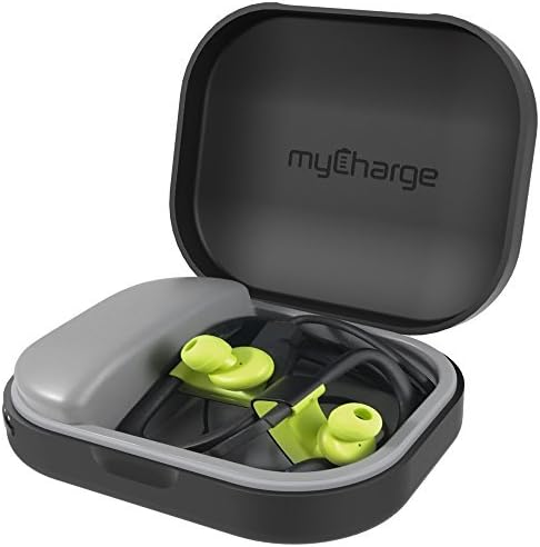 myCharge PowerGear Tunes Protective Charging Case for Earbuds Headphones (1000 mAh / 1A Output)