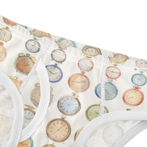 KLL Clock Gray Toddler Boys' Cotton Training Underwear Cute Children Panties4