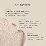DIME Beauty Whipped Exfoliating Mask, Face Scrub and Cleanser, Lactic Acid and Salicylic Acid Scrub, 2 oz / 60 ml - Image 4