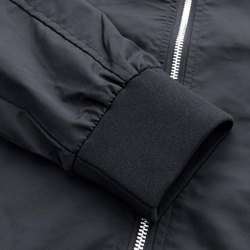 Crysully Men'S Bomber Jacket Spring Casual Light Outerwear Windbreaker Sports Jacket Coat Grey thumb #3