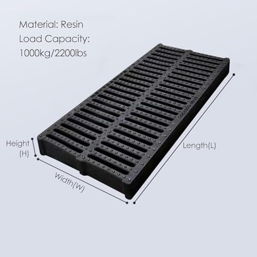 Plaque de protection de canal robuste pour caniveau de garage - 3