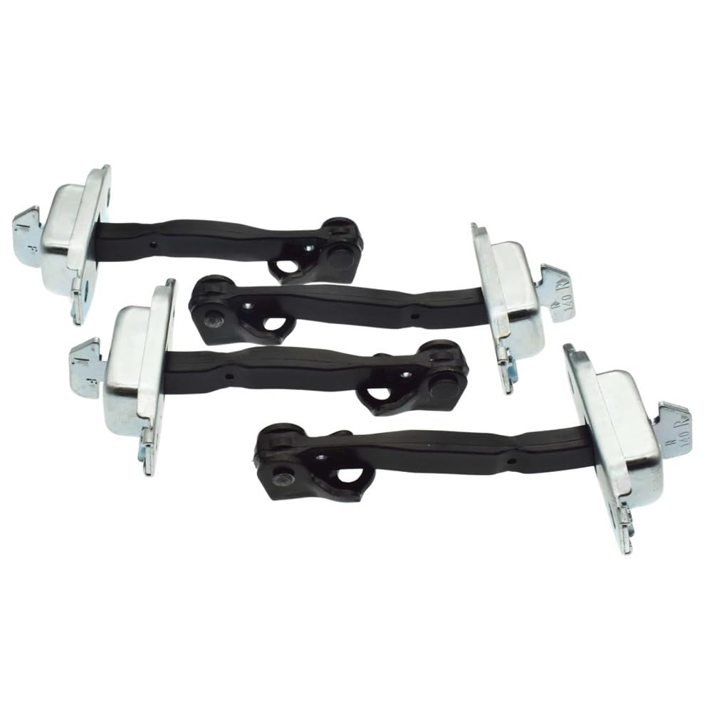 Jiiyp One Color Doorhinge Check Strap Stopper 4 Pcs For Toyota For Corolla For Matrix 1.8L 2003-2008 For Prius .5L 2003-2009 Front Rear Left Right Door Stay Strap Stopper