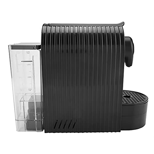 Máquina, Máquina de Café con Soporte de Taza Ajustable para Hacer Café con Leche para el Hogar(Negro (Europa 220-240v))