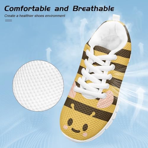 Children's Animals Sneaker Non-Slip Lace-Up Sport Outdoor Hiking Shoes for Big Kids Cozy Breathable Lightweight School Athletic Walking Sneaker for Litter Kids US 11-54