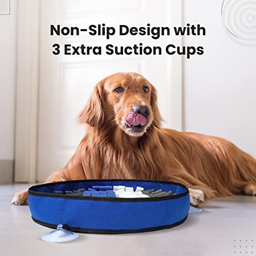 Snuffle Mat for Dogs Small and Large Breed – Interactive Feed Game/Cat Dog Puzzle Toy That Helps with Stress Relief, Foraging Skills, Brain Stimulation and Boredom Dog Enrichment Toys