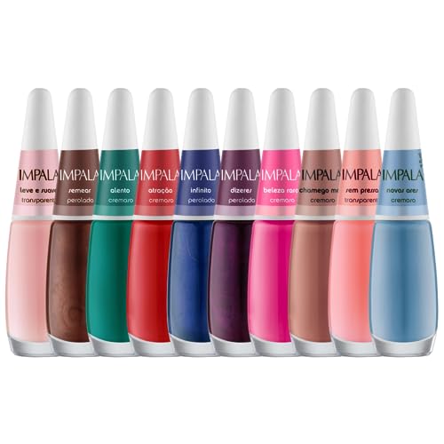 Esmalte Impala A Cor Da Sua Moda 4a. Coleção c/ 10 cores