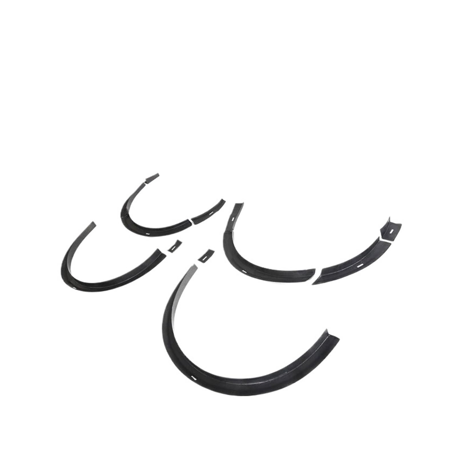 Real Carbon Fiber Car Wheel Arches Eyebrow Compatible For Audi RSQ8 2020-2023 Audo Wheel Fender Flares Protector Eyebrow 12PCS/Set