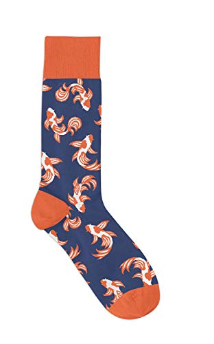 Koi Fish Socks | For Women Men One Size Fit Most | Japanese Novelty Gift with Image | Best Japan Themed Art Apparel | Cultural Celebration Day Attire Present | Fun Clothing Accessory Souvenir Guy Girl Koi Fish Socks | For Women Men One Size Fit Most | Japanese Novelty Gift with Image | Best Japan Themed Art Apparel | Cultural Celebration Day Attire Present | Fun Clothing Accessory Souvenir Guy Girl