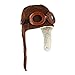 Butterme Cool Bebé Invierno Soft Warmer Hat/Infant Fleece Warmer Earflap Gorro Gorro/Piloto Aviador Cap(Marrón)