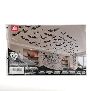 Coogam60pcshalloweenbatsdecoration4differentsizesrealisticpvcblack3dscarybatstickerforhomedecordiywalldecalbathroomindoorhallowmaspartysupplies  Urban Country Home Decor Coogam 60pcs halloween bats decoration 4 different sizes realistic pvc black 3d scary bat sticker for home decor diy wall decal bathroom indoor hallowmas party supplies  urban country home decor