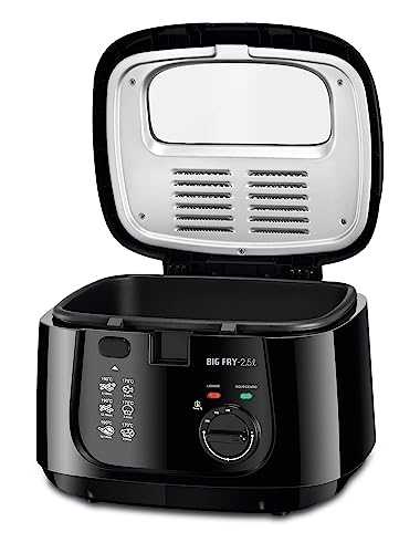 MONDIAL Fritadeira Elétrica Big Fry 2,5L, Preto, 1500W, 220V - FT-07