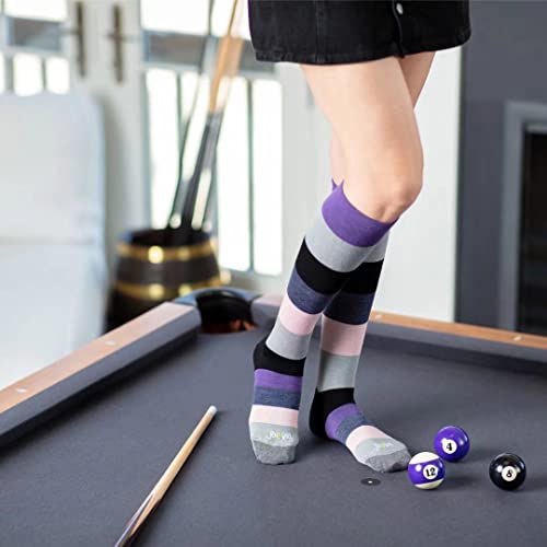 Image of ja vie Women & Men Comfy 75% Merino Wool Compression Socks 15-20mmHg Extra Soft