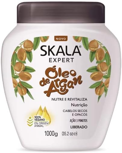 SKALAExpert - Creme de Tratamento Oleo de Argan 1 Kg - (Argan Oil Treatment Cream Net 33.81 Oz)
