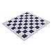 Wholesale Chess 20" Tournament Mousepad Style Roll-Up Chess Board - Navy Blue