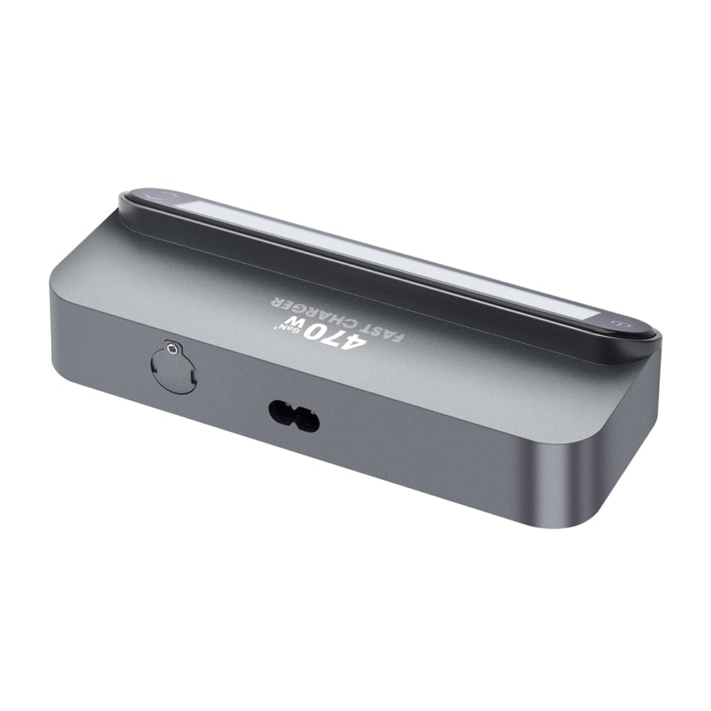Spina EU 470W/405W Display LCD Schermo GAN Desktop Caricatore Multi-Port 140W Type-C Ricarica Rapida 470W