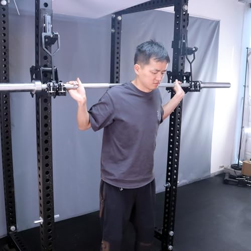 MARLANG Upgrade Smith Machine Attachments for Power Rack Attachment, Cable Machine Attachment for Squat Rack Attachments, Power Rack Pulley Attachments for Cable Crossover LAT Pull Down Squat Set C by MARLANG - Image 9