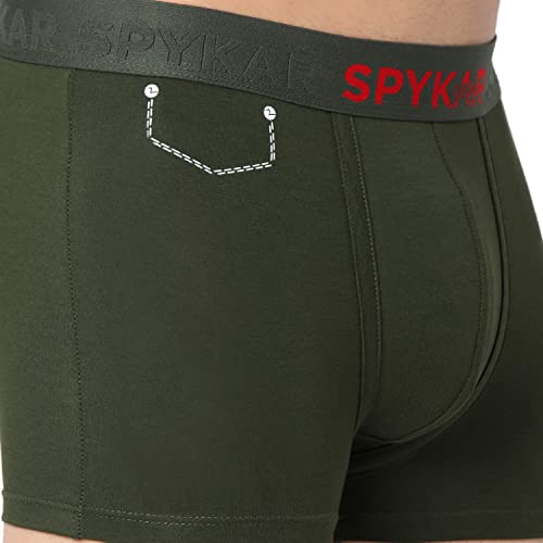 Image of Underjeans Men Cotton Blend Trunk
