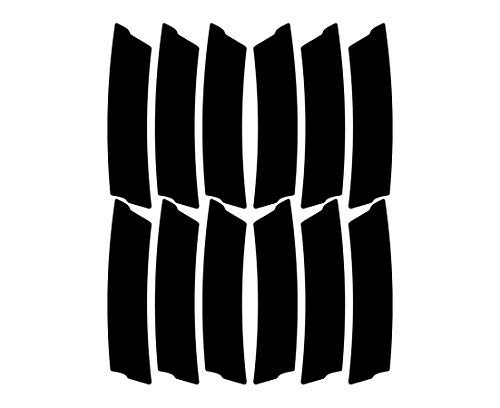 unleazhed Bike Reflection| Reflektionsfolie |Selbstklebend für die Felgen| Reflektor Aufkleber Reflektoren | Made in Germany Cover