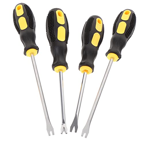Artibetter 4pièces Arrache-clou Extracteur Outil Manuel Pour Retirer Agrafes Tapissier Arrache-agrafes Portatif Levier