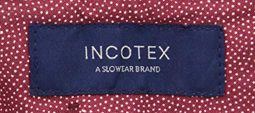 Incotex Charcoal Gray Solid Pants - Slim4