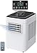 Sichler Exclusive 2 Schlauch Klimagerät: Mobile Monoblock-Klimaanlage, 9.000 BTU/h, für Outdoor erweiterbar (Zweischlauch Klimagerät, Raumklimaanlage, in)