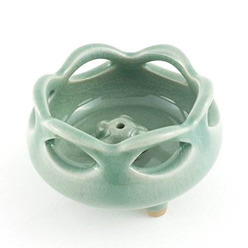 Celadon Incense Holder/Studio Made/Korean Celadon