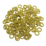 Reaction Tackle Wacky Rigging Bass Fishing – Wacky & Neko Style O-Rings-125 Green Pumpkin