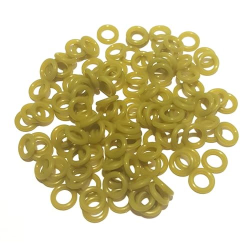 Reaction Tackle Wacky Rigging Bass Fishing – Wacky & Neko Style O-Rings-125 Green Pumpkin