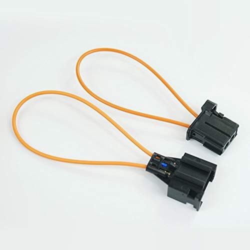 2 Stück MOST Bus LWL Brückenstecker - Optische Glasfaser Adapter Für Audi, BMW, Mercedes, VW, Porsche