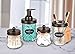 SheeChung Bathroom Accessories, Toothbrush Holder, Foaming Soap Dispenser, Bathroom Decor, Bathroom Accessory Set, Dish Soap Dispenser for Bathroom, Kitchen Sink - Bronze