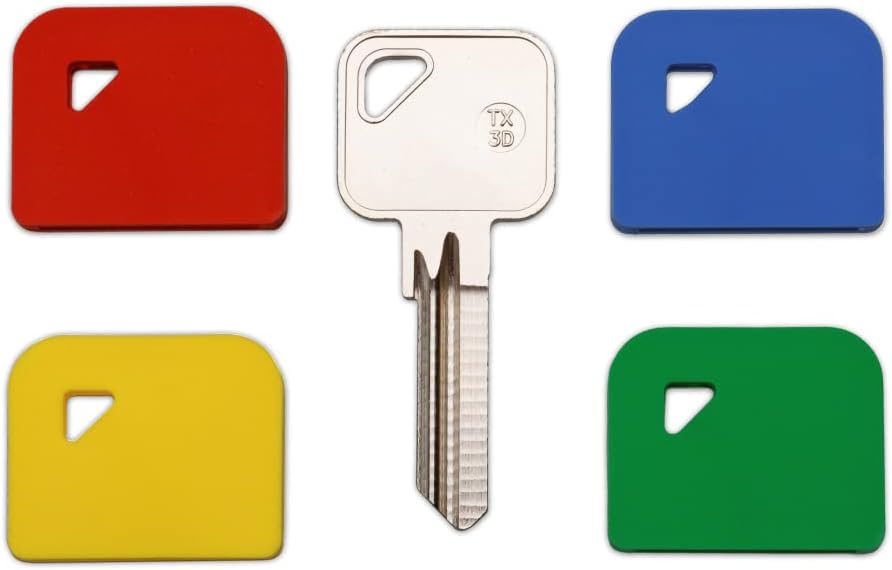Harts Large Square Silicon Rubber TX3D Key Caps Covers (All Four)