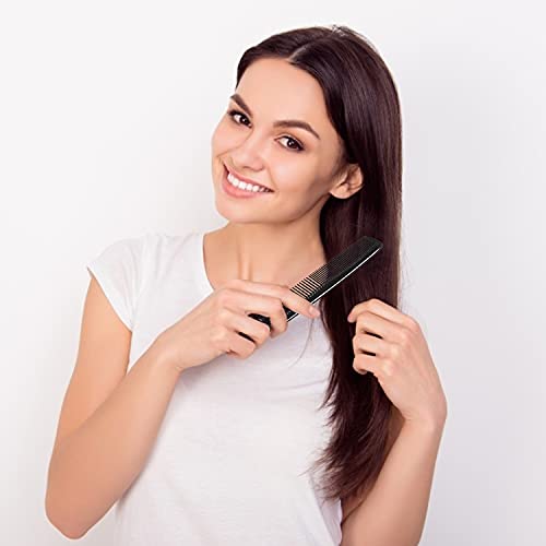 Etercycle 24 Pieces Pocket Hair Combs, 5 Inch Unbreakable Black Comb Great For Travel Used On All Hair Types - Men's Hair, Women's Hair, Beard, Mustache And Sideburns #TOP5