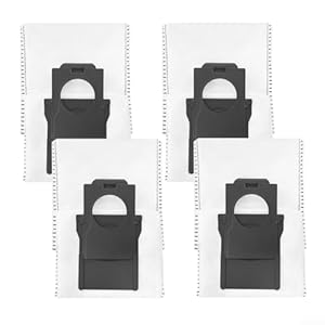 Staubsaugerbeutel für Dream For Matrix10 Ultra Saugroboter und Wischmopp mit großer Kapazität, unterstützt erweiterte Verwendung zwischen Entleerungszyklen (4 Stück)