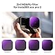 K&F Concept Hybrid ND PL Filter für Insta360 Ace Pro 2, Neutral Density Polarizer 2 in1 Filter, Lichtreduzierung Anti-Glare, HD Optisches Glas Mehrfach vergütetes Filter Kit