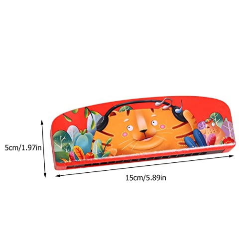 TOYANDONA Instruments Adorable Portable Enfants Chat Diatonique Harmonicas Mignon Jouet en Bois pour Enfants: pour Ton… - Les Beatles, Paul McCartney, John Lennon, RIngo Starr, George Harrison TOYANDONA Instruments Adorable Portable Enfants Chat Diatonique Harmonicas Mignon Jouet en Bois pour Enfants: pour Ton… – Image 6