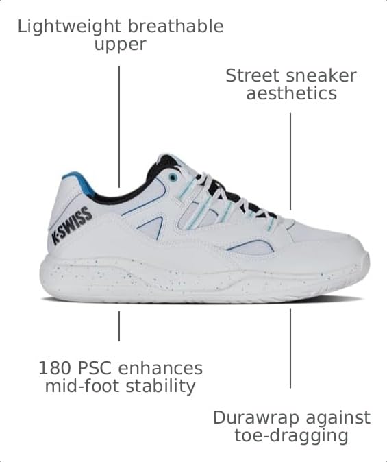 Image of K-Swiss Men's Tura Team Pickleball Shoe