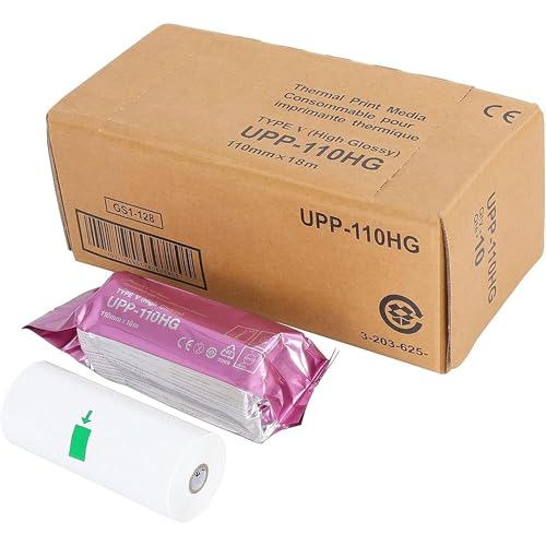 Amazon | エコー用紙 超音波フィルム/メディア Sony UPP-110HG 互換