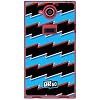 Yesno Lightning Border Saxe Blue Soft TPU Clear / for AQUOS Zeta SH-03G/docomo DSH03G-TPCL-701-Q099