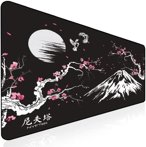 Gaming Mauspad 26x21cm - Bedruckt, Genähte Kanten, Lycra-Oberfläche, Rutschfeste Basis