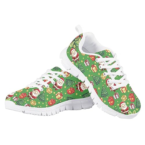 MARSVOVO Kids Halloween Sneakers for Boys Breathable Athletic Christmas Walking Shoes for Girls Most Comfortable Casual Classic Fashion Playing Sports Shoes4