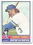 1976 Topps #139 Gorman Thomas NM Near Mint Milwaukee Brewers Baseball