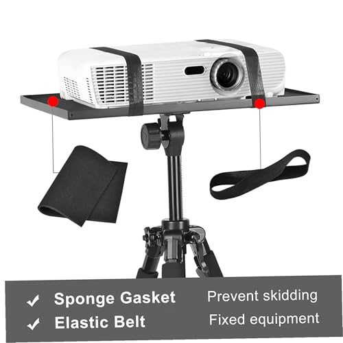 Soporte para proyector anticaídas con bandeja de 39x29 cm para evitar accidentes 3