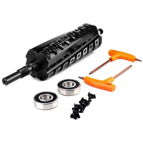 FINDBUYTOOL Helical Cutterhead for Jet 8" Jointer - Fits JJ-8/JWJ-8CS/JJ-8CS/JJ-8HH Models, 36 Carbide Inserts, Low Noise, Superior Finish