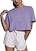 Produktbild Urban s Damen Ladies Oversized Regular Fit Tee, Violett (Lavender 00928), Large