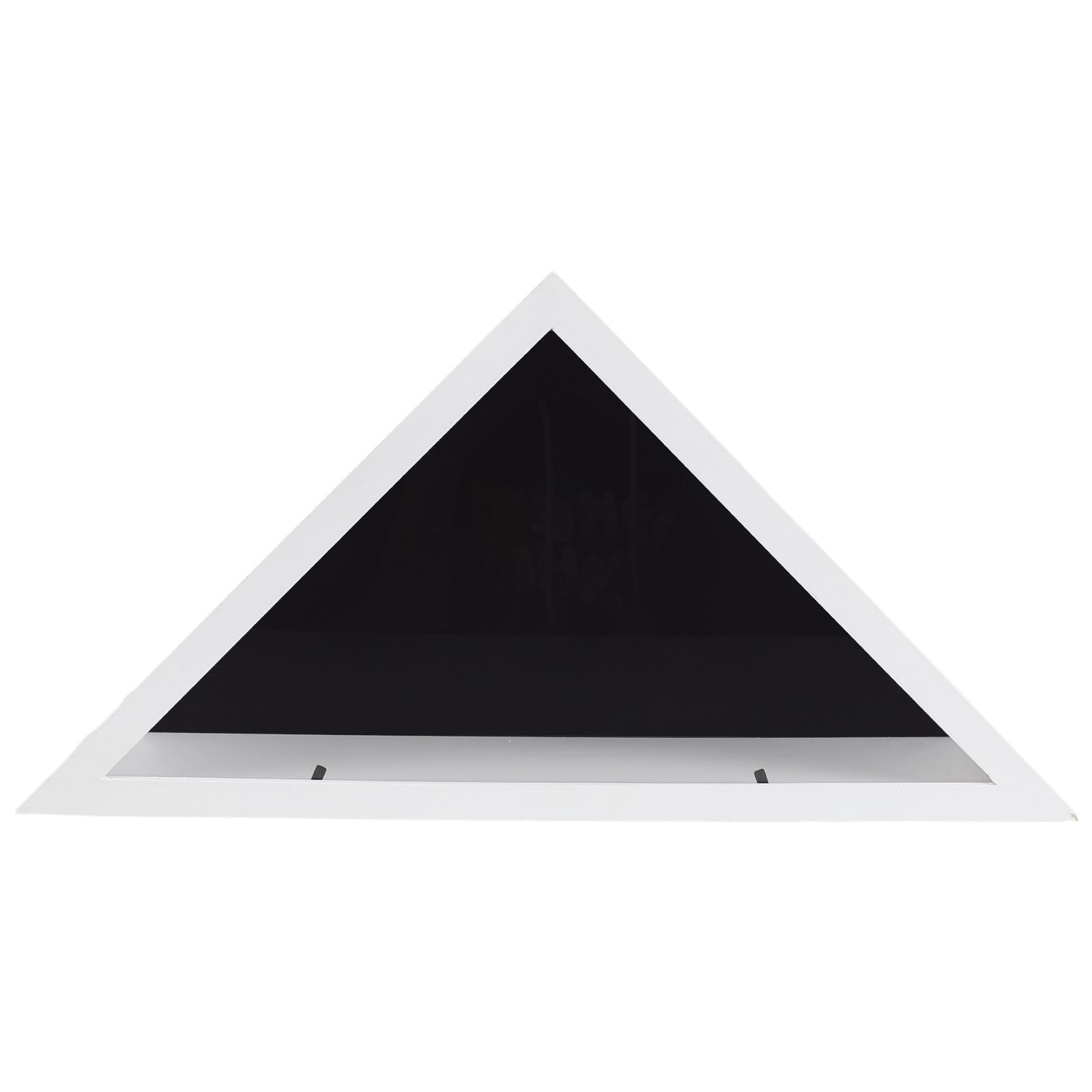 Boîte en bois blanc drapeau américain plié décoration murale maison