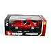 HURONG168 Automobili Giocattoli per Veicoli 1:24 Che L'Alta Ferrari 250 GTO Modello in Lega di Simulazione Auto retrò Auto Sportive Ornamenti 18cmx8cmx5cm Collezione di Modelli di Auto