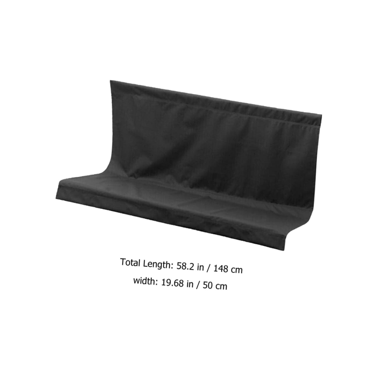 Milisten Housse de Siège de Balancelle pour Patio ou Extérieur Housse de Protection de Rechange pour Banc de Balancelle