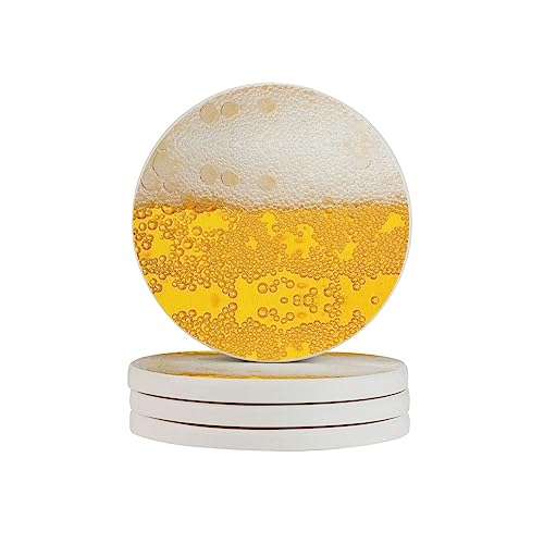 Diatomite résistant à la chaleur dessous de verre 10,2 cm pour table de bureau - 2
